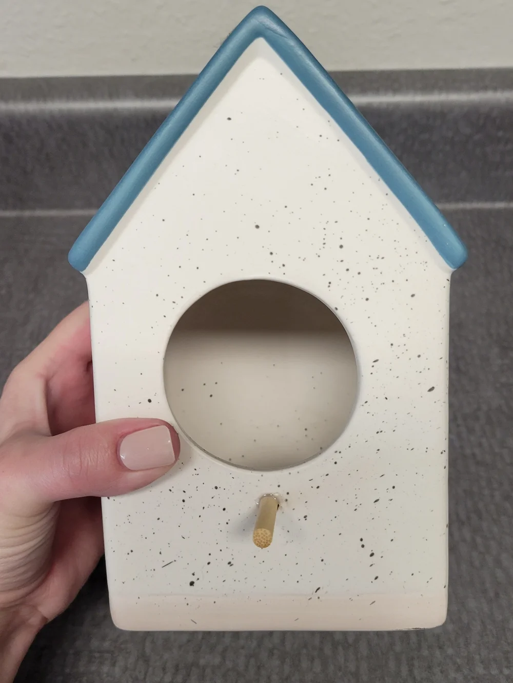 Target white speckled
